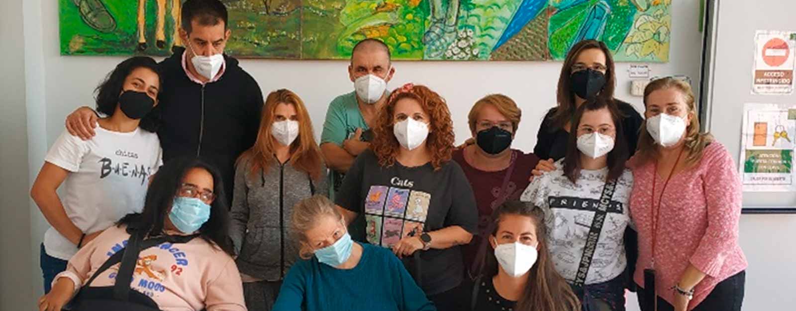 El equipo de representantes de Apadis
