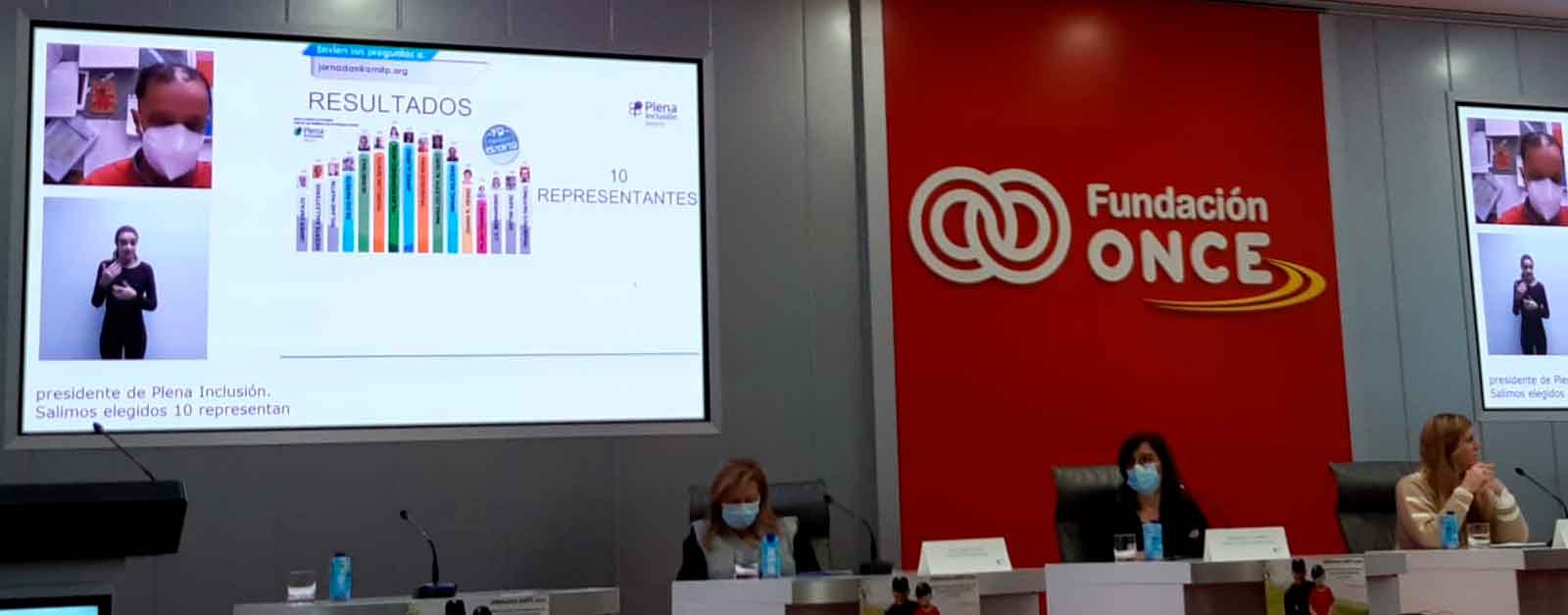 Imagen de la intevención de Kiko en las jornadas Amifp