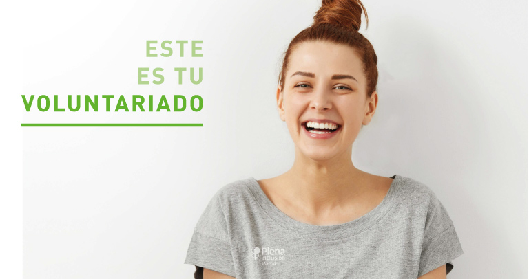 Este es tu voluntariado. Imagen folleto corporativo