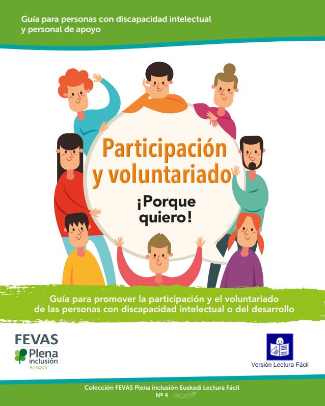 portada publicación Participación y Voluntariado