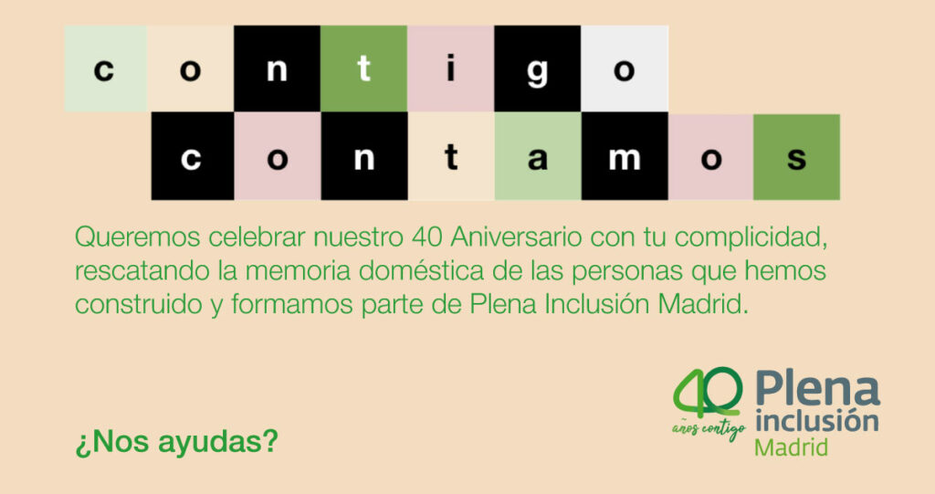 Contigo Contamos. Ayúdanos a construir nuestro album colectivo
