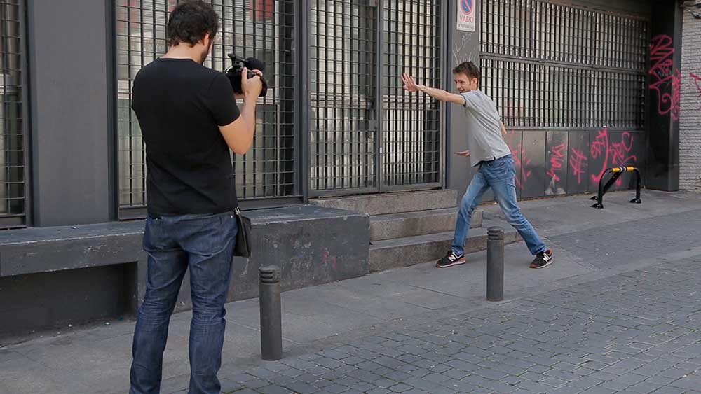 Rodaje escenas sesión proyecto Hazte Ver número 9.