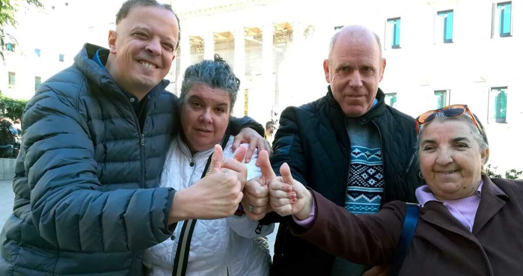 Personas con discapacidad intelectual se felicitan por recuperar su derecho al voto