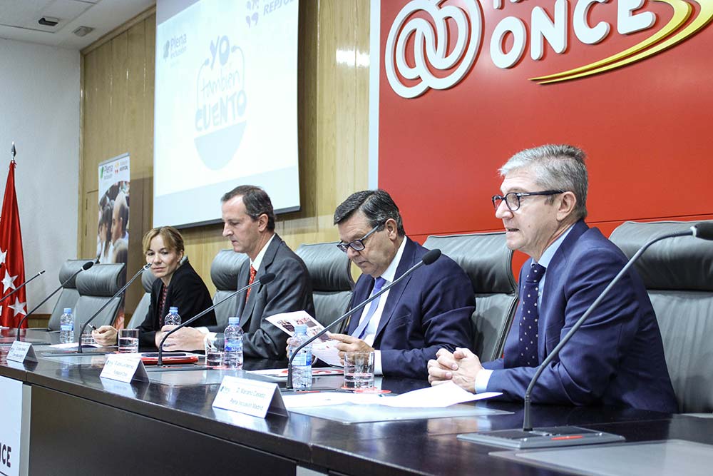 Luisa Roldán, Jorge Jiménez Cisneros, Jose Luis Martínez Donoso y Mariano Casado