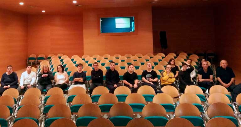 Participantes ASPAdiR Muestra Abierta en Espacio Lorca