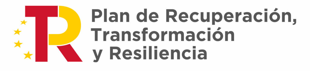 Logotipo Plan de Recuperación, Transformación y Resiliencia