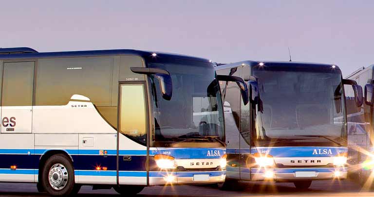 autobús de ALSA