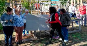 participantes en el cierre del proyecto