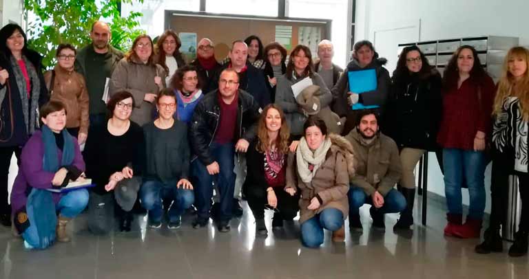foto de familia de alumnos de la promoción