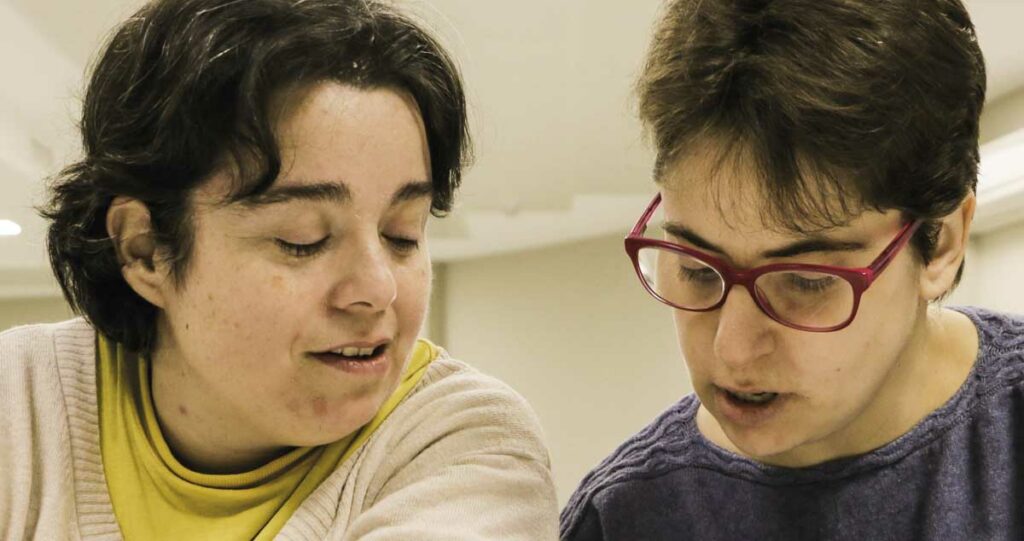 Mª Eugenia y Clara, un ejemplo de amor sin prejuicios en personas con discapacidad