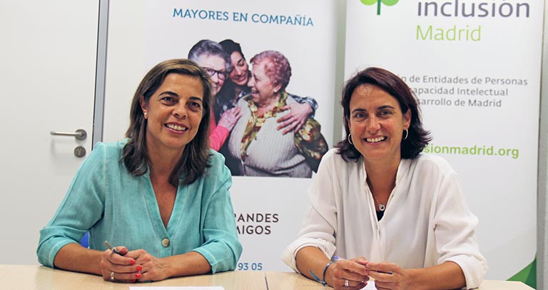 Silvia Sánchez y Mercedes Villegas