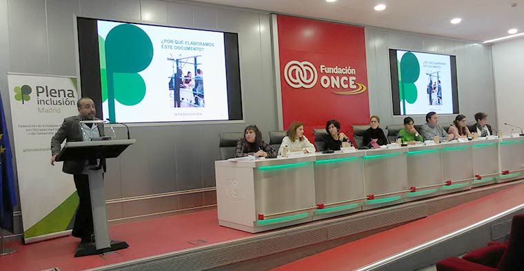 El grupo de expertos de Plena Inclusión Madrid presenta el documento sobre Asistencia Personal, Vida Independiente e Inclusión en la Comunidad