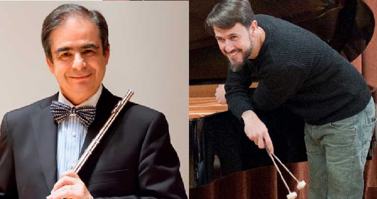 Antonio y Rafa, músicos de la OCNE