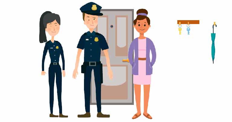 a tu lado. policía nacional y plena inclusiòn madrid