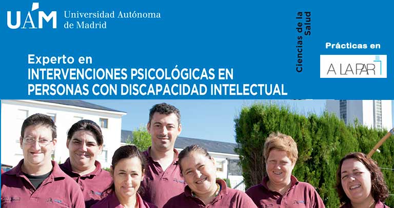 Cartel de Intervenciones psicológicas en personas con discapacidad intelectual