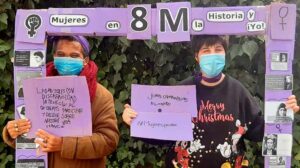Imagen de la celebración del 8M en Fundación Ademo