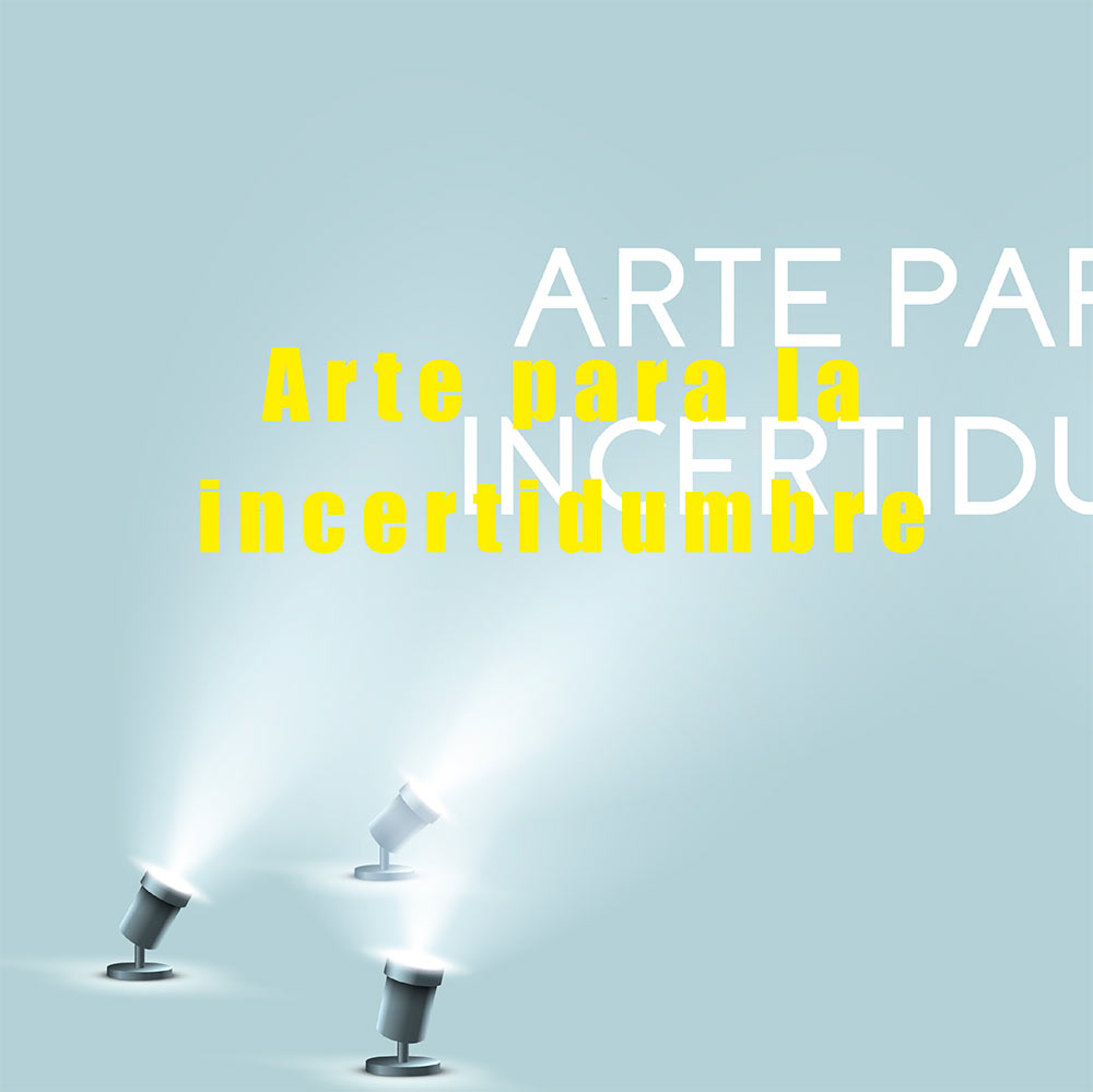 Portada del cuaderno de experiencias Arte para la incertidumbre
