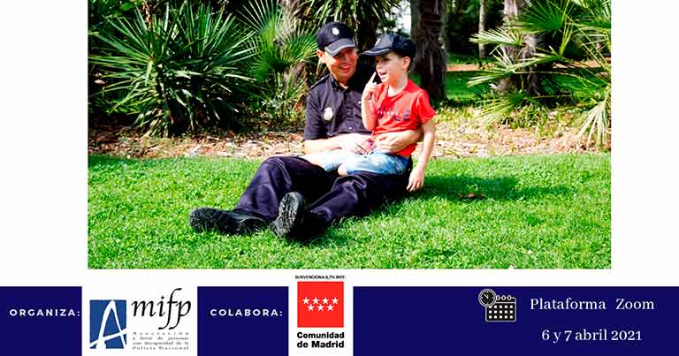 Cartel del foro sobre intervención policial y discapacidad