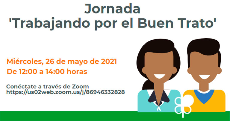 Cartel de la jornada 'Trabajando por el buen trato'