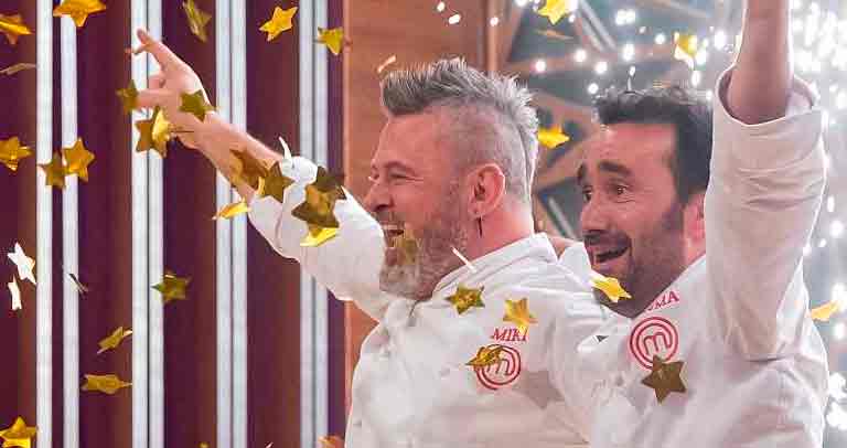 Foto de los ganadores de la página web de RTVE