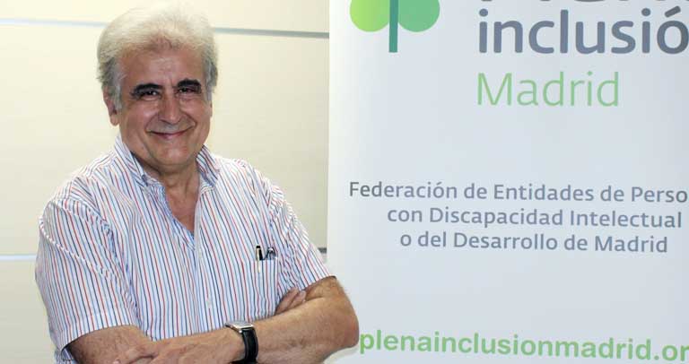 Tomás Sancho, elegido nuevo presidente de Plena Inclusión Madrid