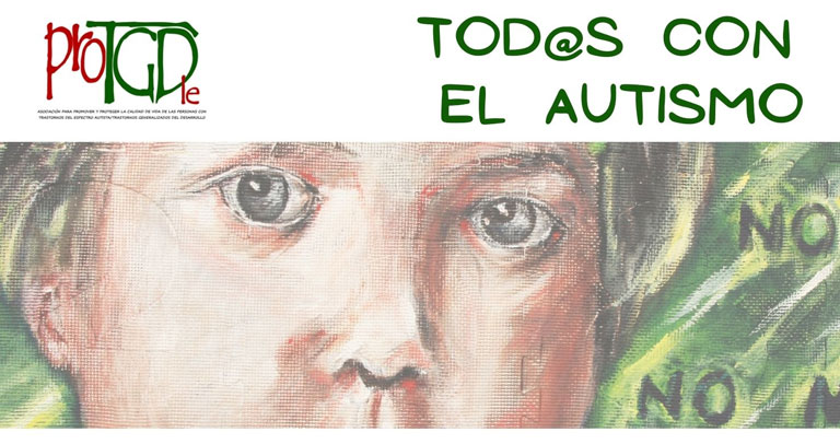Fragmento del cartel de la cena solidaria Todos con el autismo