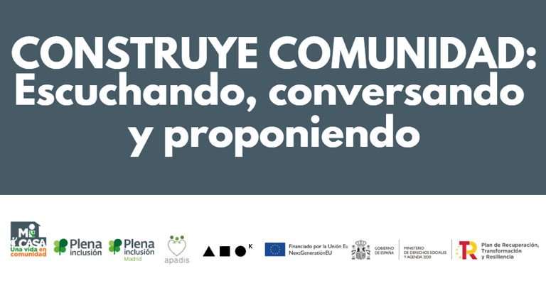 Construye comunidad