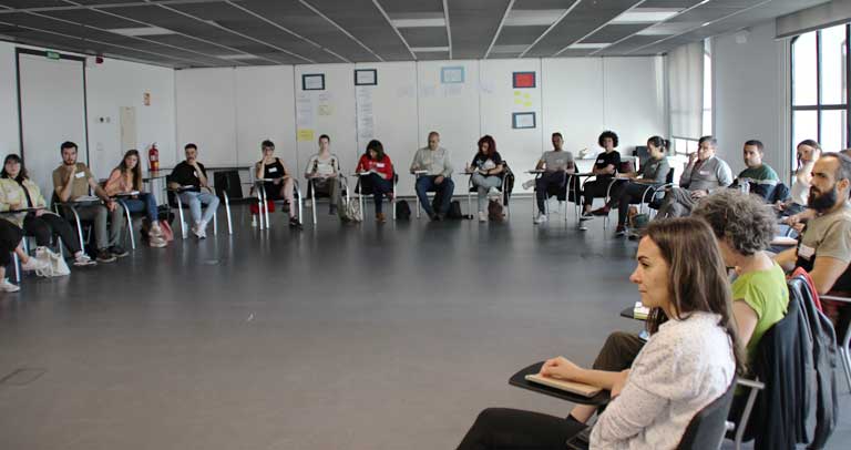 La red de sostenibilidad, durante uno de sus encuentros