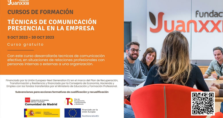Flyer de la formación