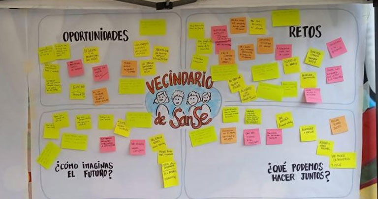 Residentes de San Sebastián de los Reyes participan en un encuentro impulsado por sus vecinos con discapacidad intelectual o del desarrollo