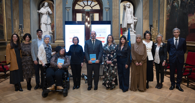 La adaptación de la Constitución Española a Lectura Fácil se presenta en el Senado