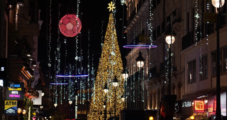 Alumbrado navideño accesible y para todos: disfruta con las luces navideñas de Madrid
