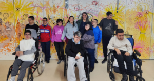 Inauguramos el mural ‘Exploración Espacial’, el proyecto de Espacio Convergente que combina la creatividad colectiva y la inclusión
