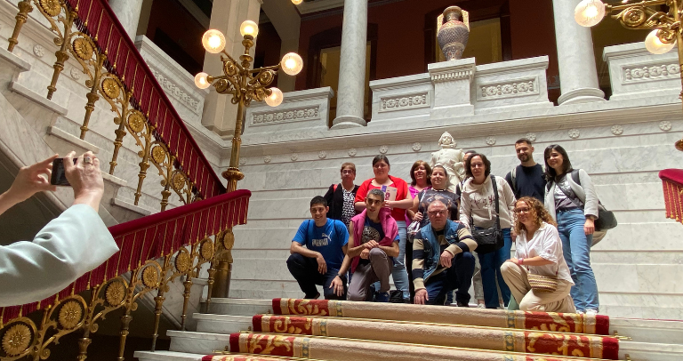 Estrechamos lazos por la accesibilidad cognitiva y el lenguaje claro en una visita a la RAE