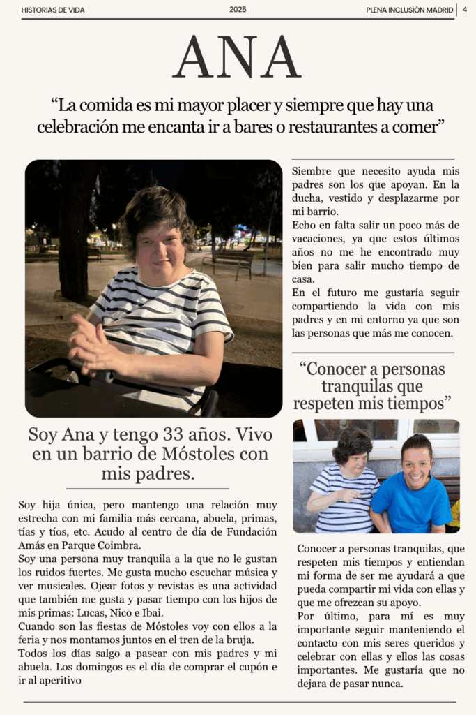 Relato vida Ana