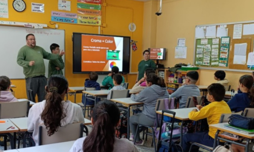 Agentes de Cambio que inspiran: talleres en centros educativos y residencias para sensibilizar sobre el medioambiente
